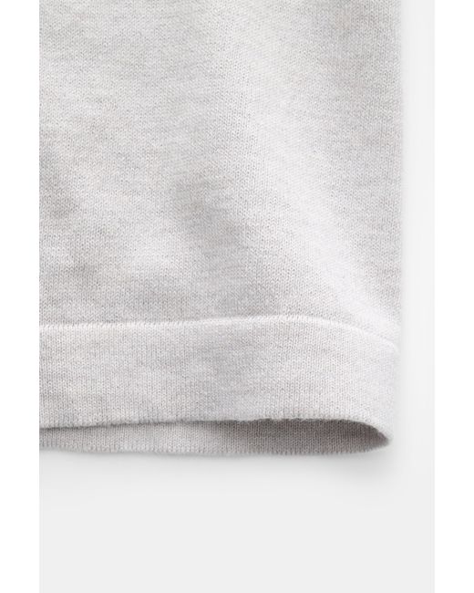 Soft Goat Kurzarmpullover in Gray für Herren
