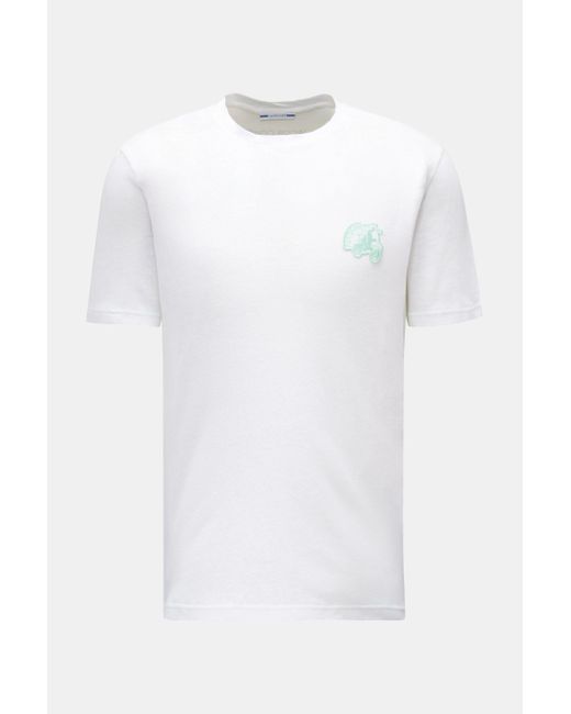 Jacob Cohen Rundhals-T-Shirt in White für Herren