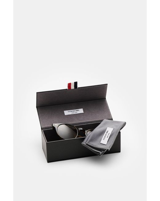 Thom Browne Sonnenbrille Gemustert in Brown für Herren