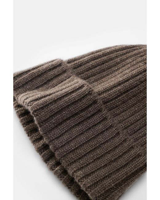Fedeli Cashmere Mütze in Brown für Herren