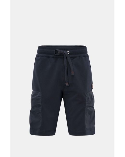 Parajumpers Cargo-Sweatbermudas 'Irvine' in Blue für Herren