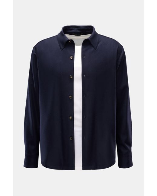 Colombo Overshirt in Blue für Herren