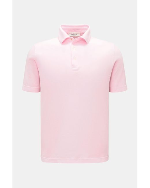 FILIPPO DE LAURENTIIS Poloshirt in Pink für Herren