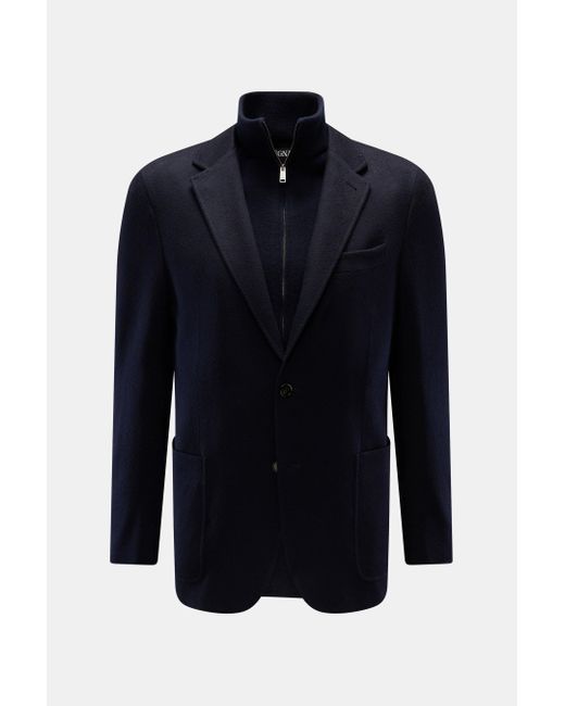 Zegna Cashmere Jacke in Blue für Herren