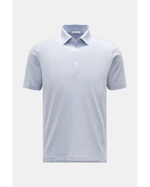 STEFAN BRANDT Jersey-Poloshirt 'Luis' in Blue für Herren