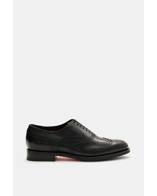 Santoni Oxford 'Collin' in Black für Herren