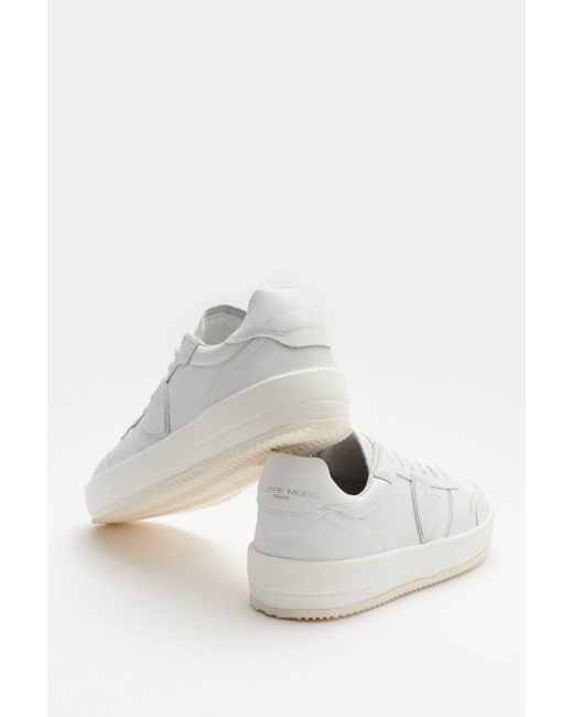 Philippe Model Sneaker 'Nice Low' in White für Herren