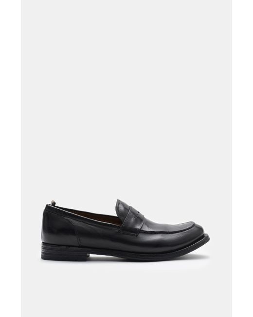 Officine Creative Penny Loafer 'Anatomia 082' in Black für Herren