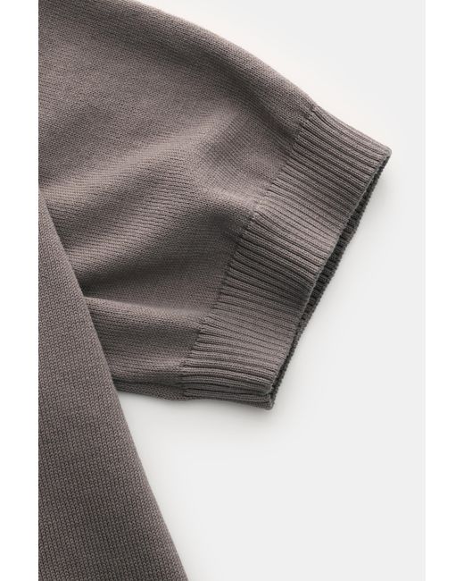 Gran Sasso Kurzarmpullover in Gray für Herren