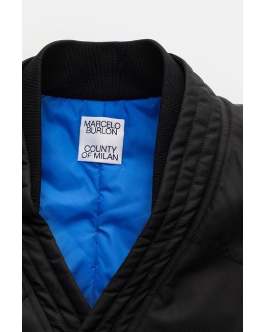 Marcelo Burlon Jacke 'Cross Kimono Bomber' in Black für Herren