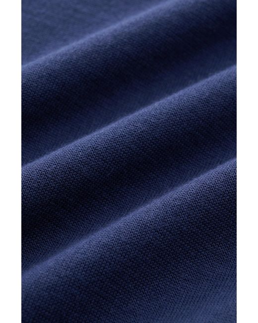 Drumohr Kurzarmpullover in Blue für Herren