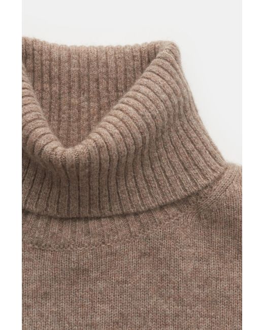 A.P.C. Rollkragenpullover in Brown für Herren
