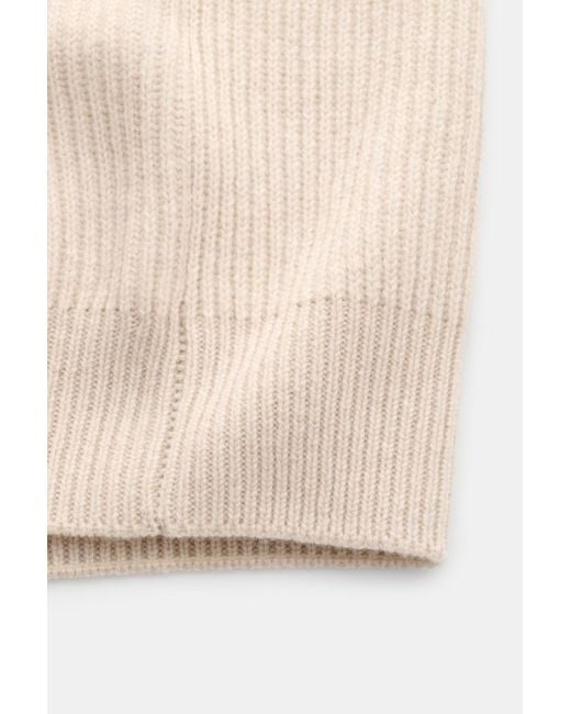 Gran Sasso Cashmere Strickjacke in Natural für Herren