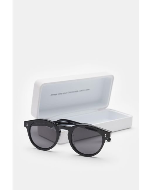 Chimi Sonnenbrille '03' /Dunkelgrau in Black für Herren