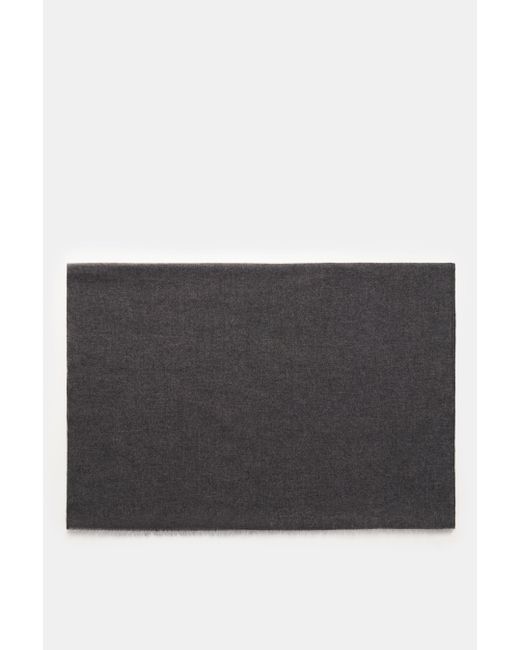 Piacenza 1733 Cashmere Schal Meliert in Black für Herren