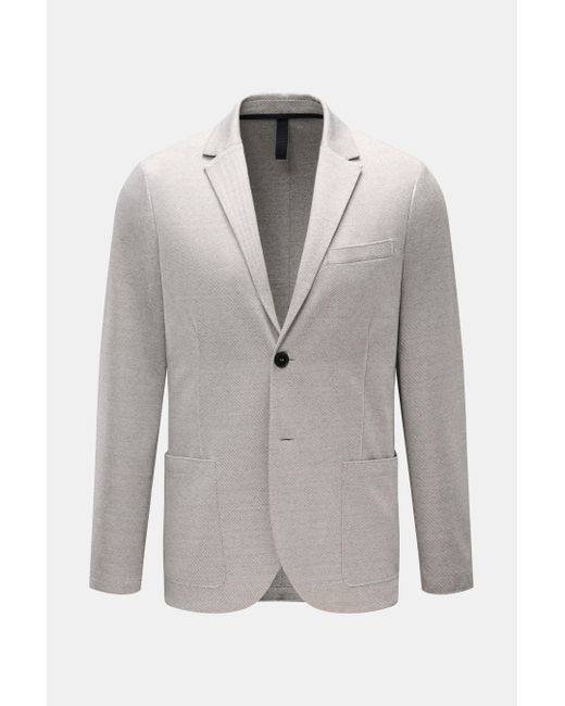 Harris Wharf London Jersey-Blazer in Gray für Herren