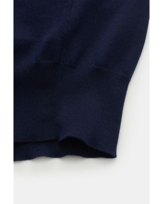 Cruciani Kurzarm-Pullover in Blue für Herren
