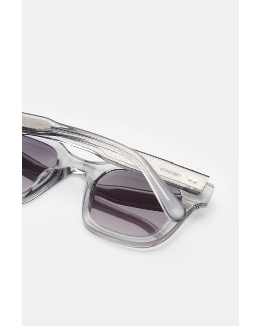 Chimi Sonnenbrille '04' /Dunkelgrau in Purple für Herren