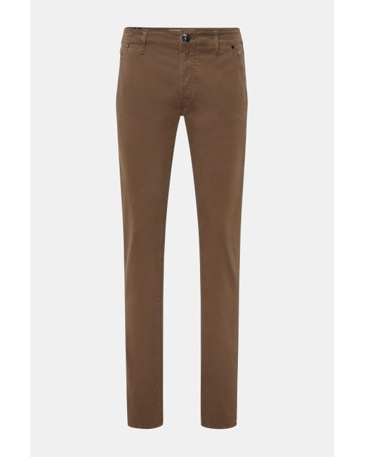 handpicked Chino 'Parma' in Brown für Herren