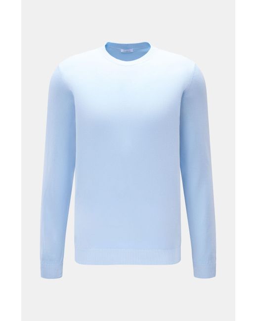 Malo Rundhalspullover in Blue für Herren