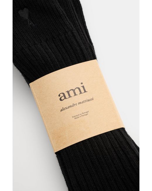 AMI Strümpfe 3Er-Set in Black für Herren
