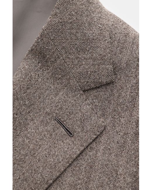 Caruso Anzug 'Aida' Meliert in Gray für Herren