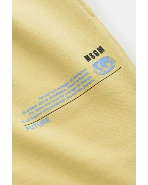 MSGM Sweathose in Yellow für Herren
