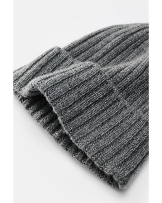 Fedeli Cashmere Mütze in Gray für Herren