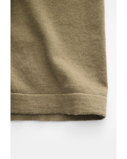 Soft Goat Kurzarmpullover in Green für Herren