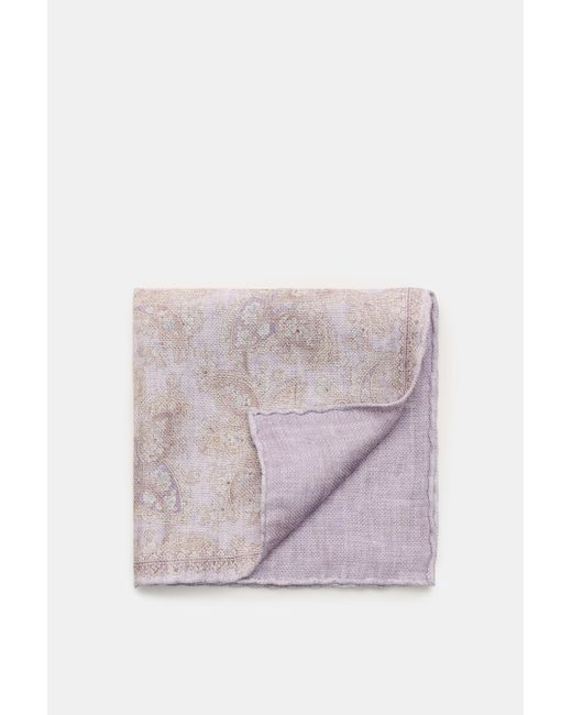 Brunello Cucinelli Einstecktuch//Braun Gemustert in Multicolor für Herren