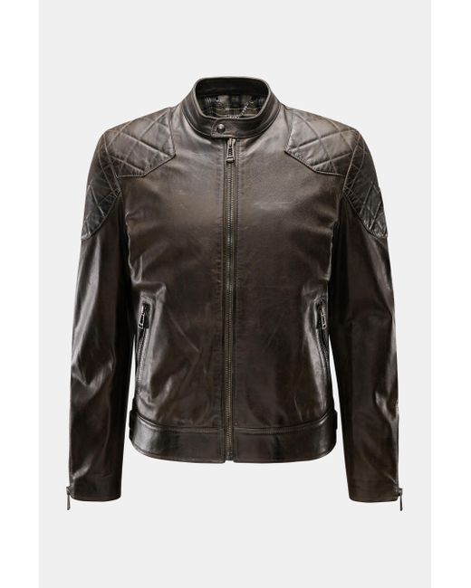 Belstaff Lederjacke 'Legacy Outlaw' in Black für Herren