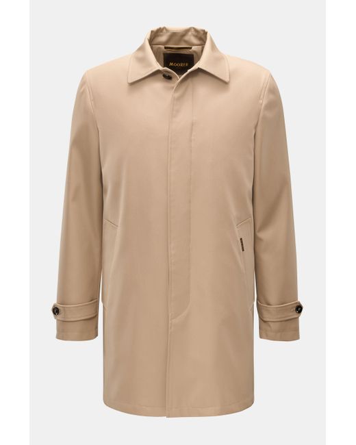 Moorer Kurzmantel 'Vittor' in Natural für Herren