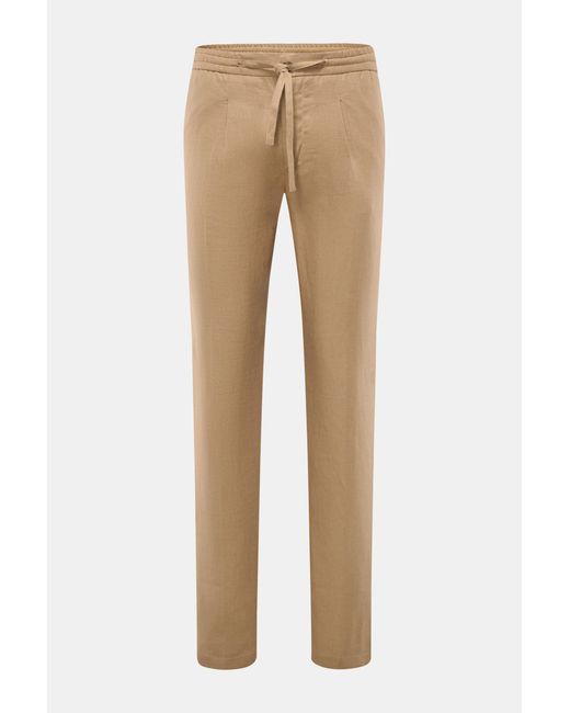 Aurélien Leinen-Jogpants in Natural für Herren