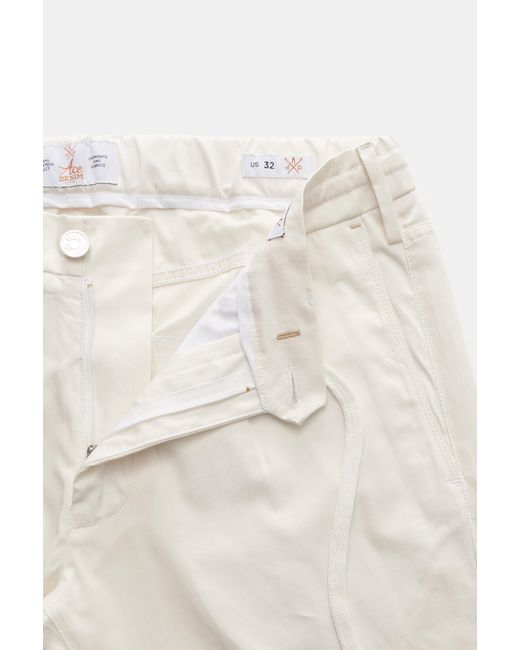 ACE DENIM Jogpants 'Soft Chino' in White für Herren