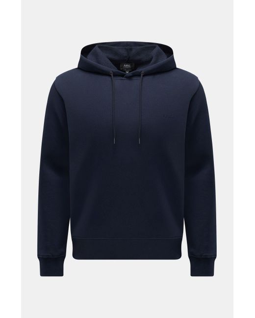 A.P.C. Kapuzenpullover 'Standard' in Blue für Herren