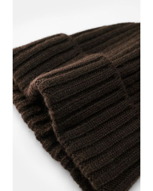 Fedeli Cashmere Mütze in Black für Herren