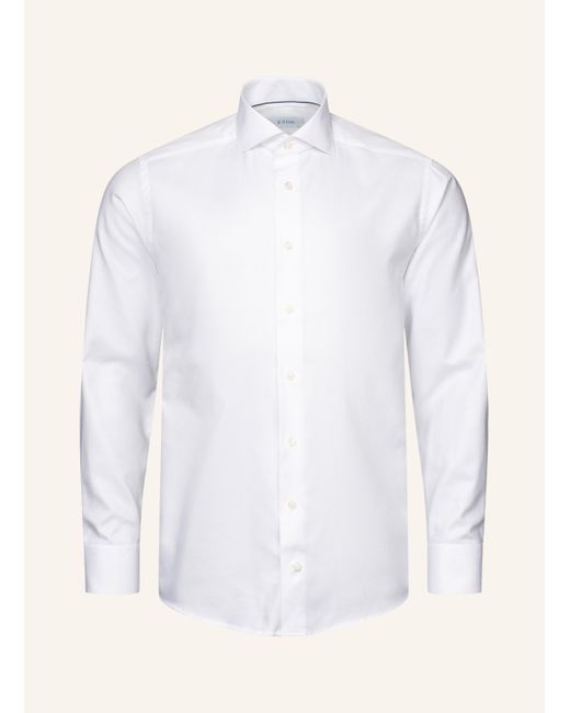 Eton of Sweden Slim fit Twill-Hemd in White für Herren
