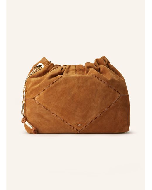 Ba&sh Brown Schultertasche JUNE M