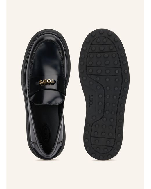 Tod's Black Loafer