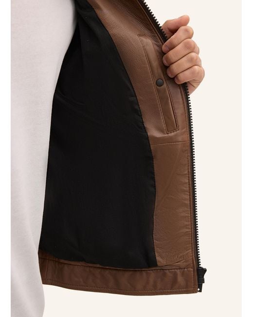 Strellson Lederjacke in Brown für Herren