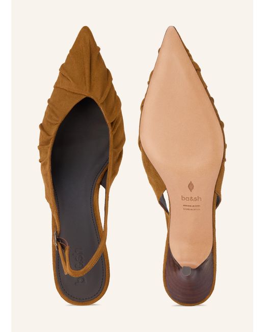Ba&sh Natural Slingpumps CIDNEY