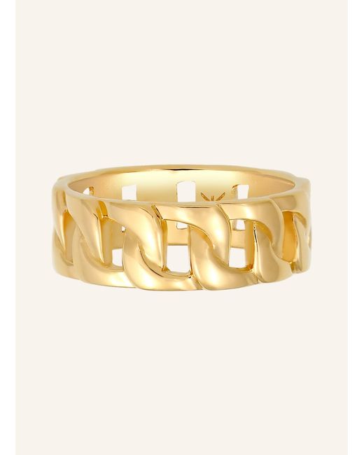 Kuzzoi Ring in Metallic für Herren