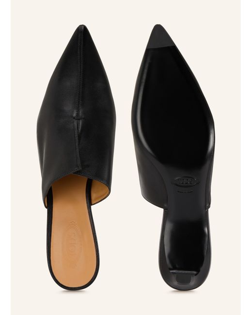 Tod's Black Mules