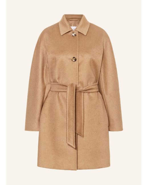 Max Mara Natural Kamelhaar-Mantel FILATO