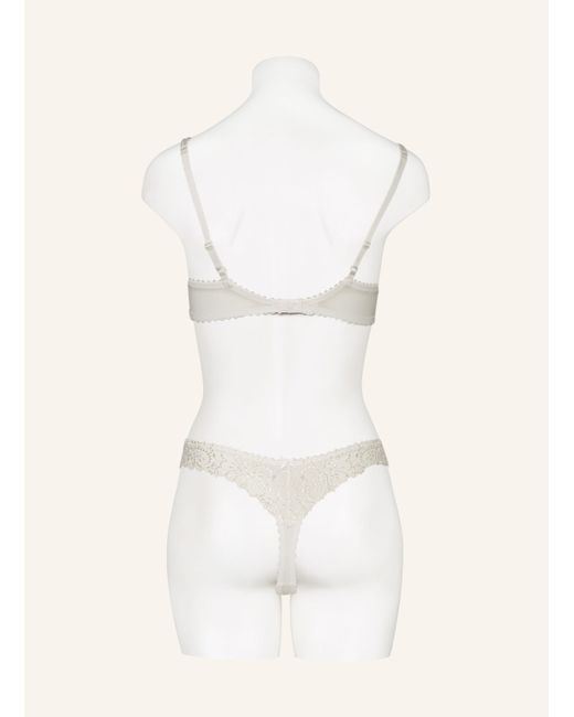 Marie Jo White String JANE mit Schmuckperlen