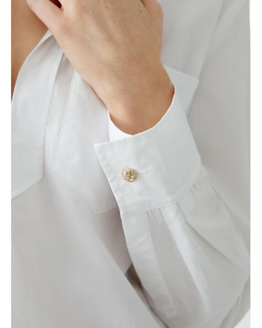 Ouí White Bluse
