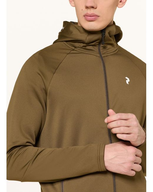 Peak Performance Softshell-Jacke RIDER in Green für Herren