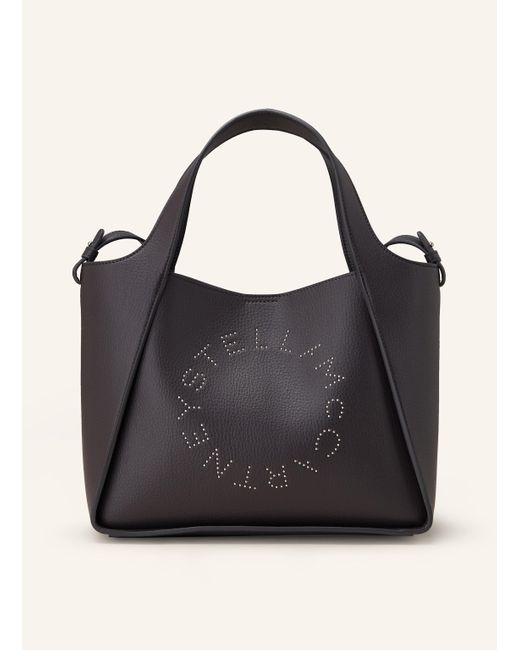 Stella McCartney Black Shopper mit Pouch