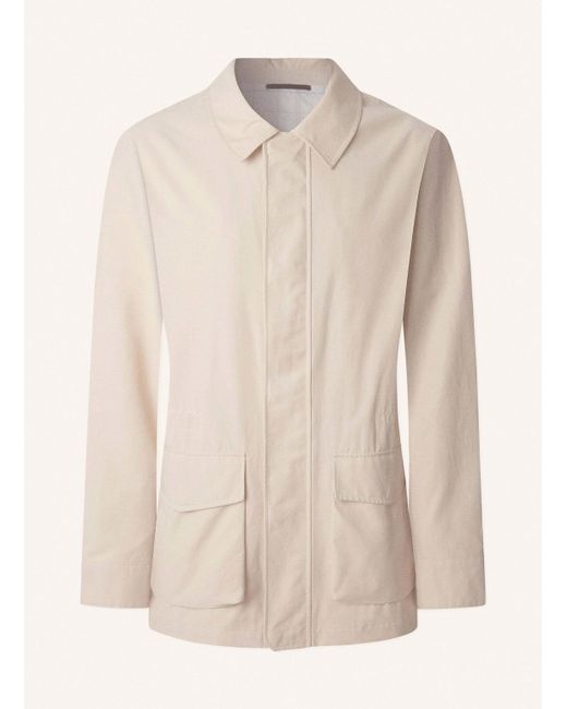 Hackett Fieldjacket 2 PKT CARCOAT in Natural für Herren