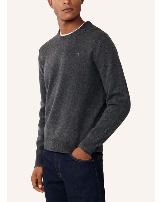 Hackett Pullover LAMBSWOOL CREW in Black für Herren
